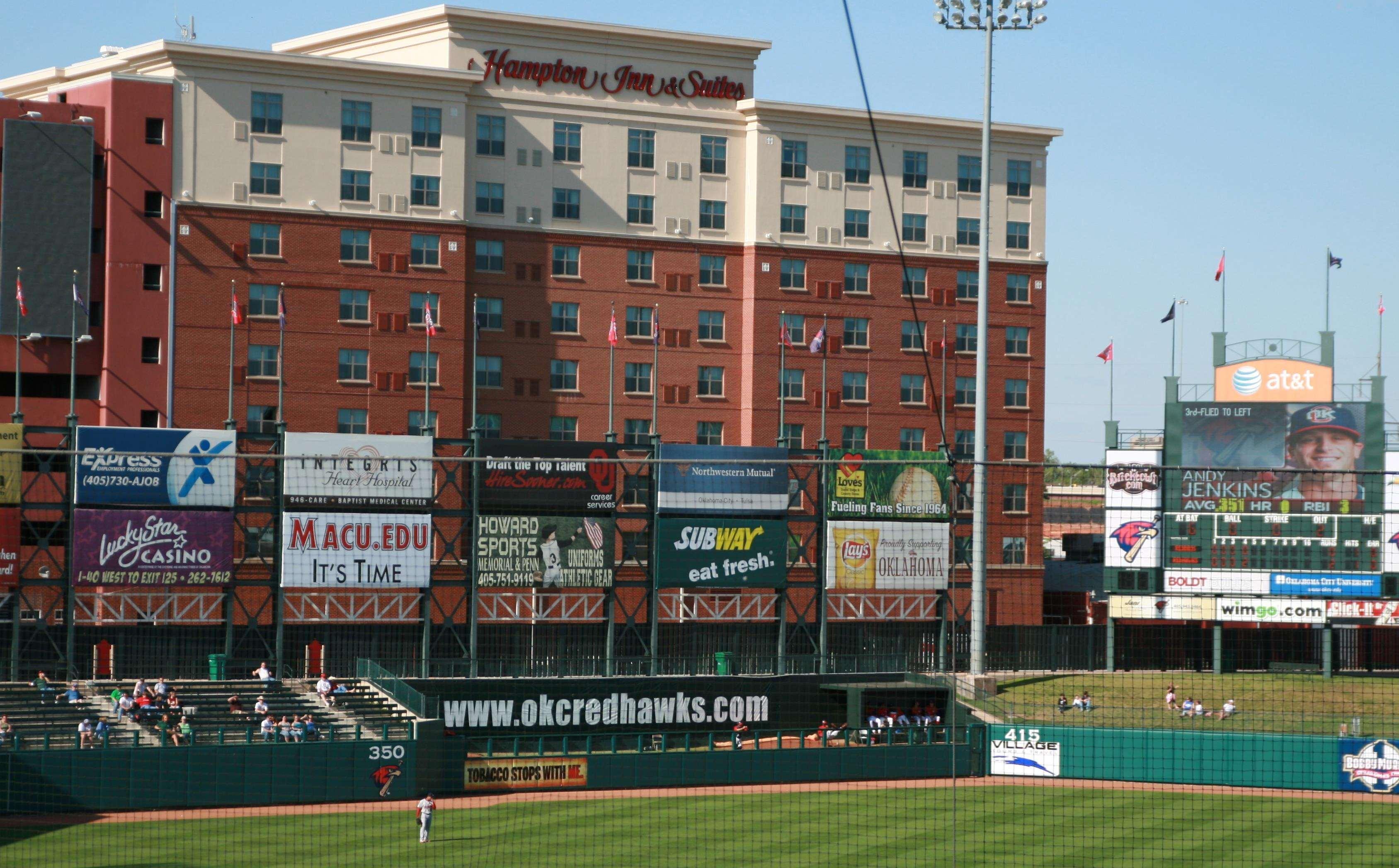 Hampton Inn & Suites Oklahoma City-Bricktown Exterior foto