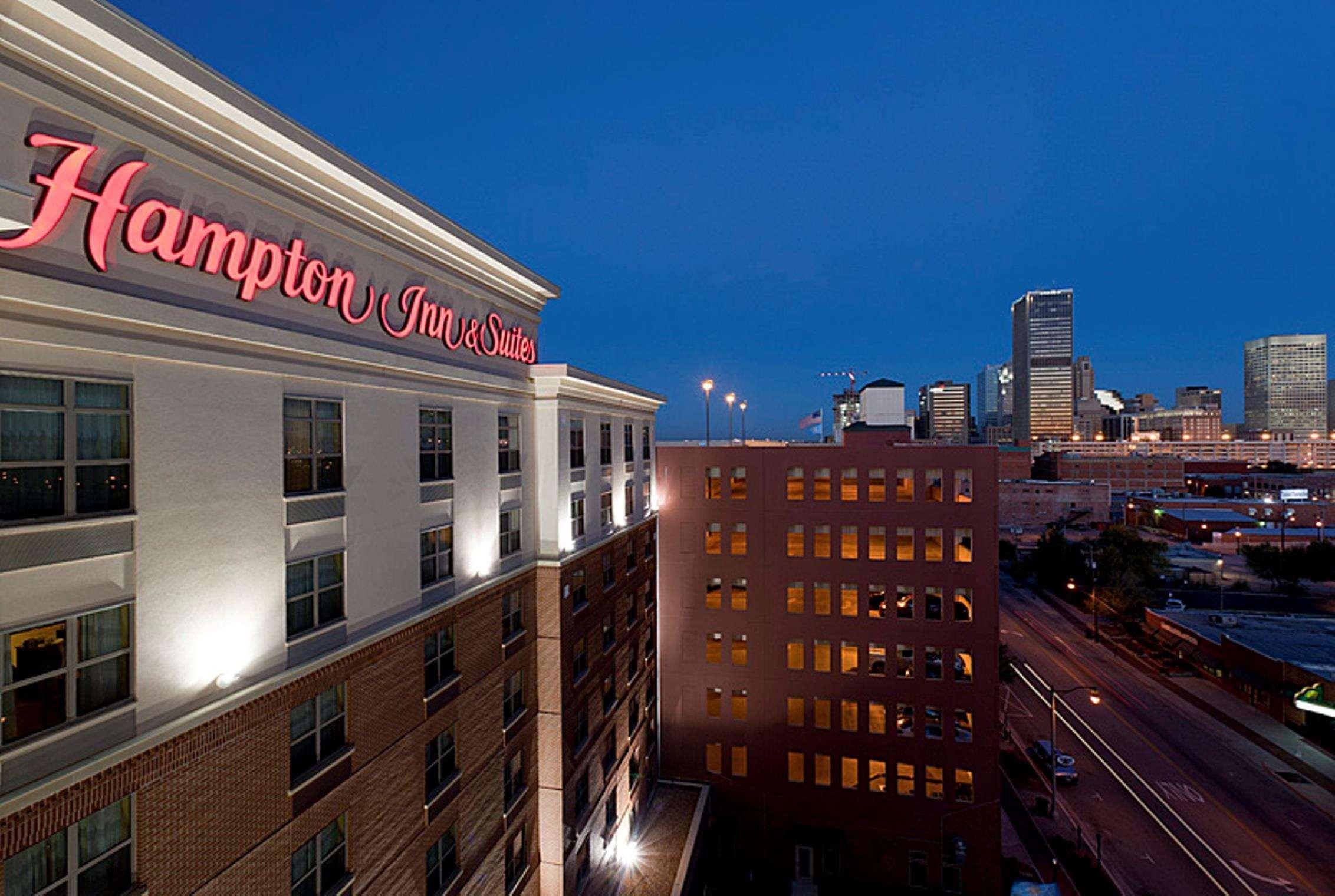 Hampton Inn & Suites Oklahoma City-Bricktown Exterior foto